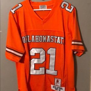 Vintage Barry Sanders Oklahoma state Jersey
